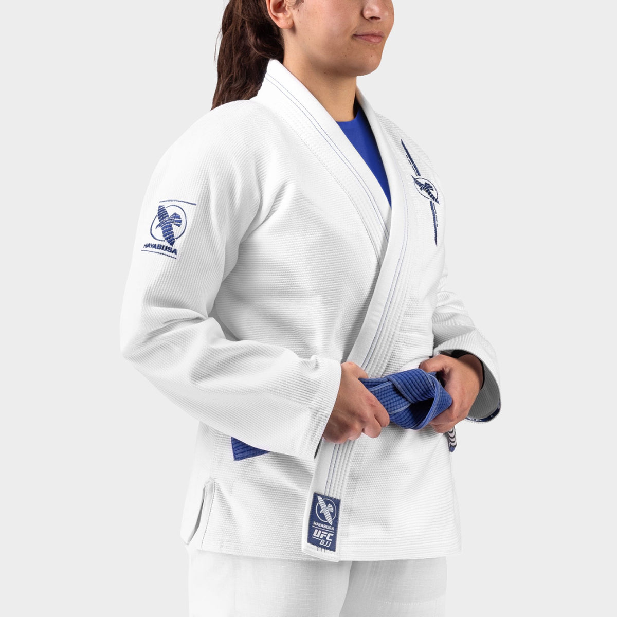 Hayabusa x UFC BJJ Gi Jas Lightweight Dames - Wit