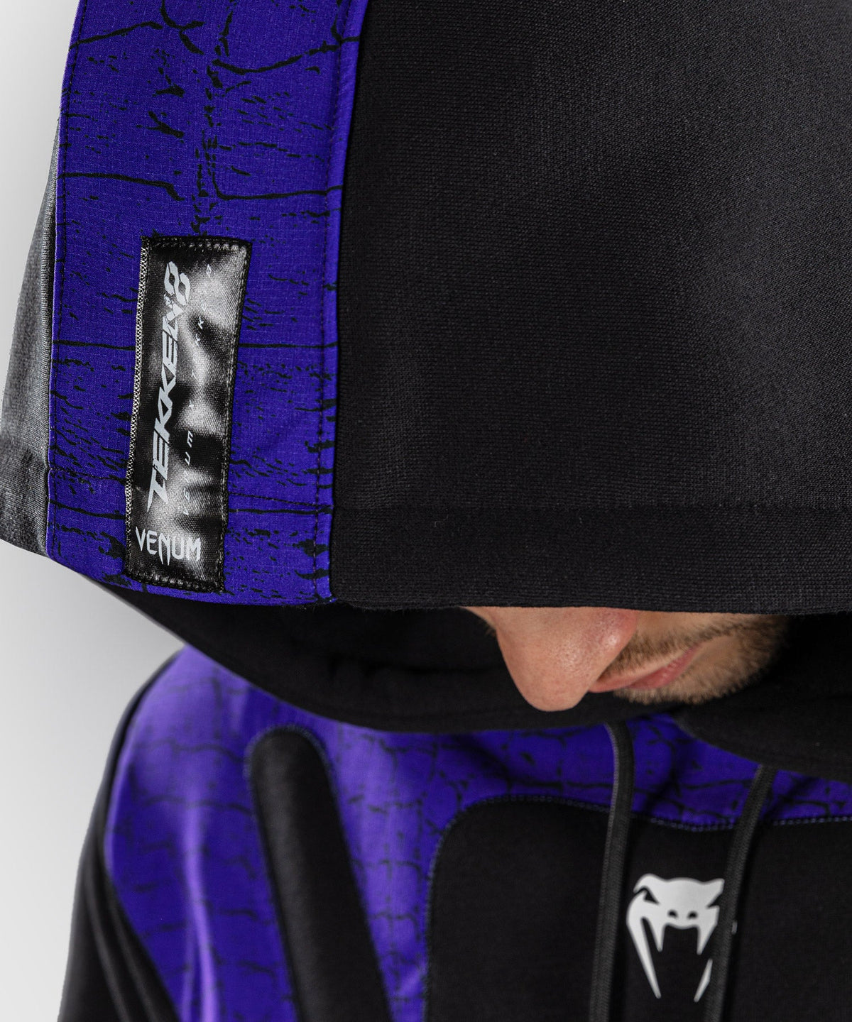 Venum Hoodie x TEKKEN 8 Kazuya - Zwart/Paars