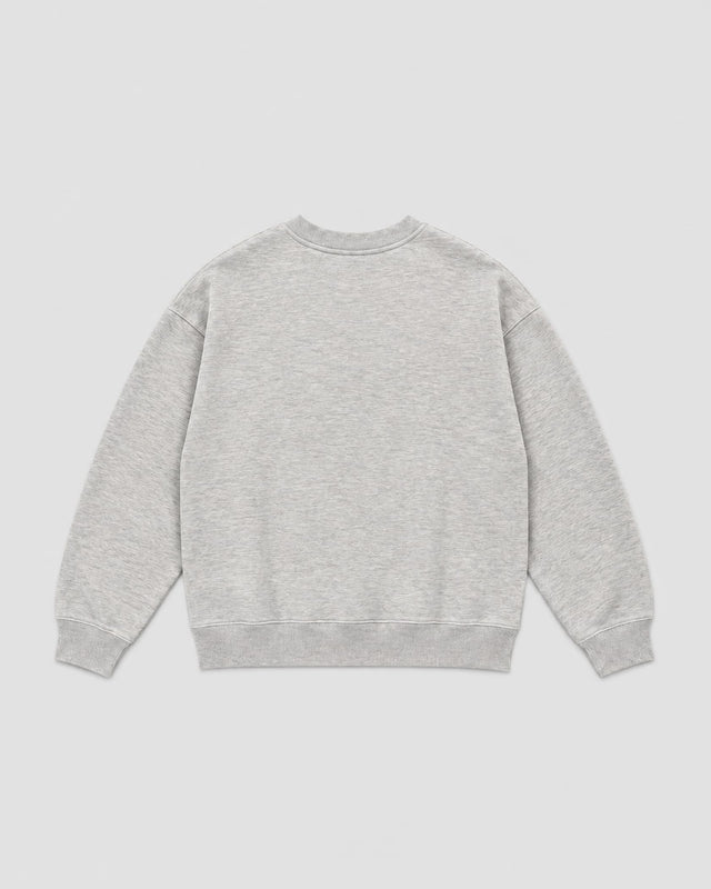 Caged Sweater Varsity - Grijs Melange
