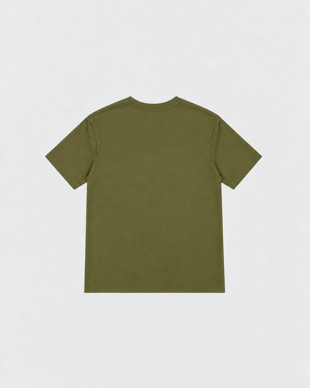 Caged T-Shirt Varsity - Kaki Groen