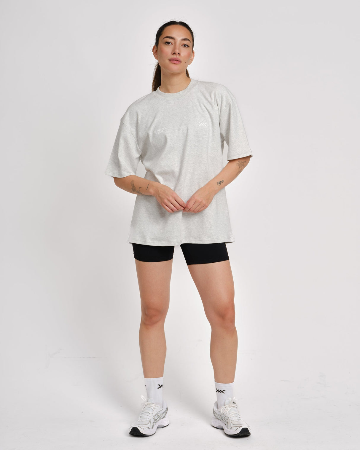 Caged T-Shirt Training Club - Lichtgrijs