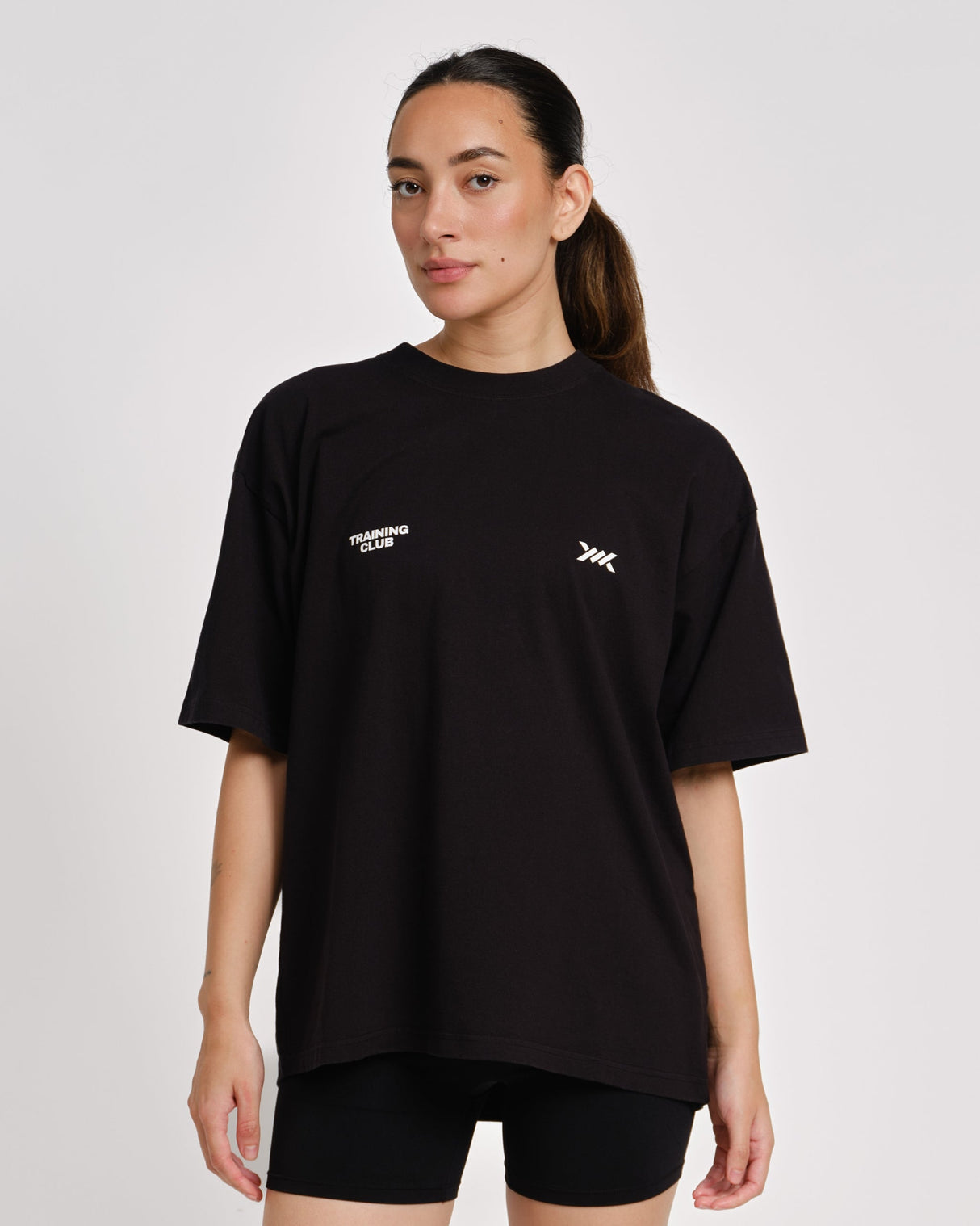 Caged T-Shirt Training Club - Zwart
