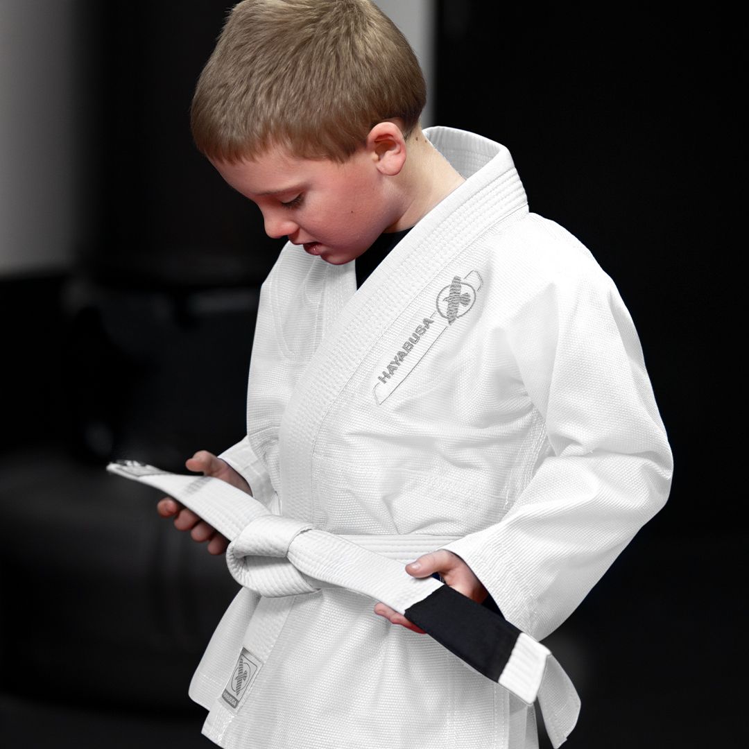 Hayabusa BJJ Gi Essential Kinderen - Wit