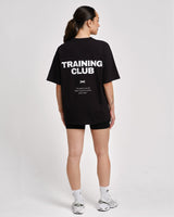 Caged T-Shirt Training Club - Zwart