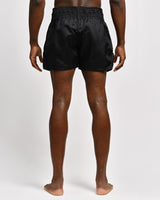 Caged Muay Thai Shorts Classic - Zwart/Wit