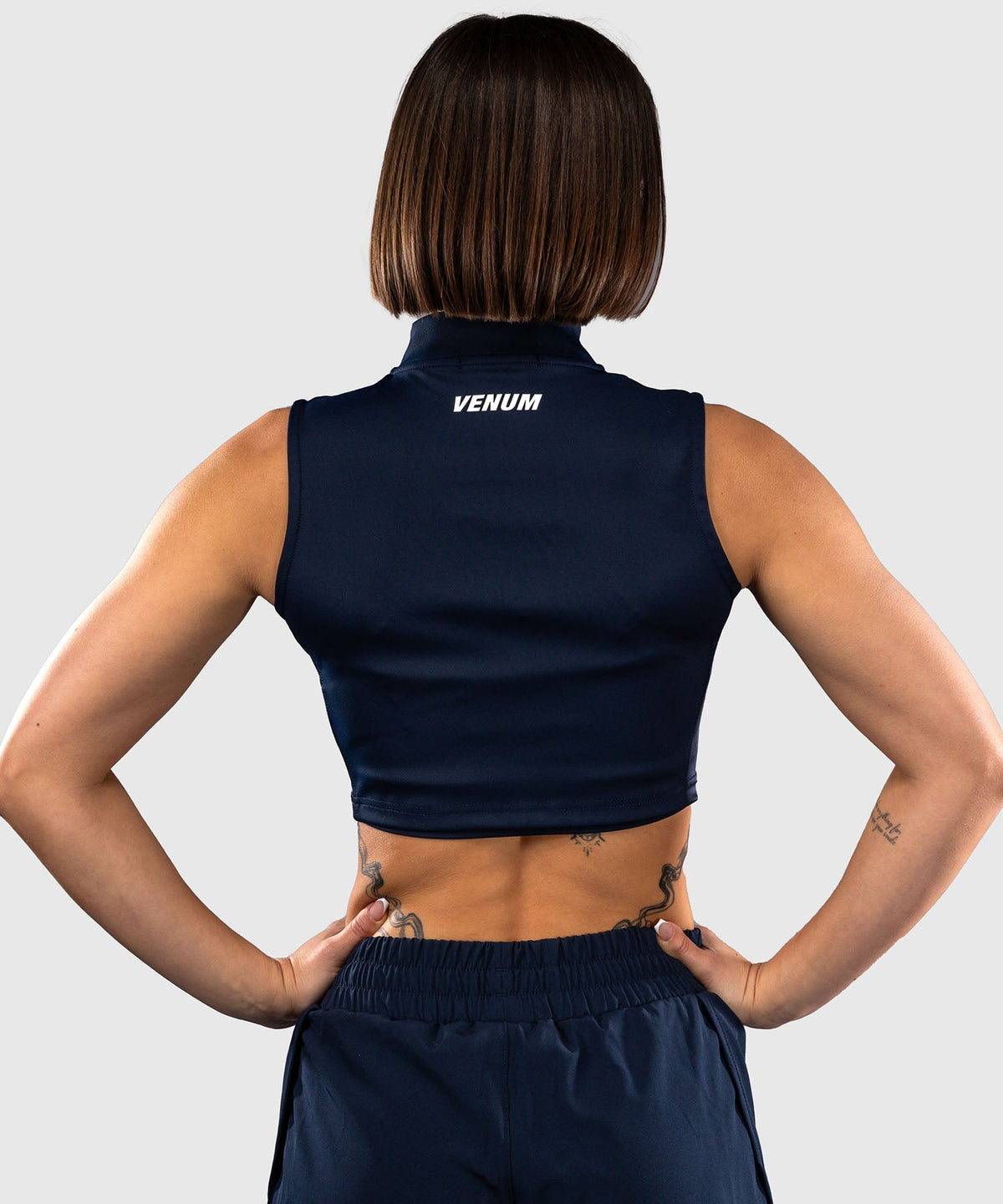 Venum Crop Top Sculpt Shape - Marineblauw