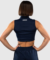 Venum Crop Top Sculpt Shape - Marineblauw