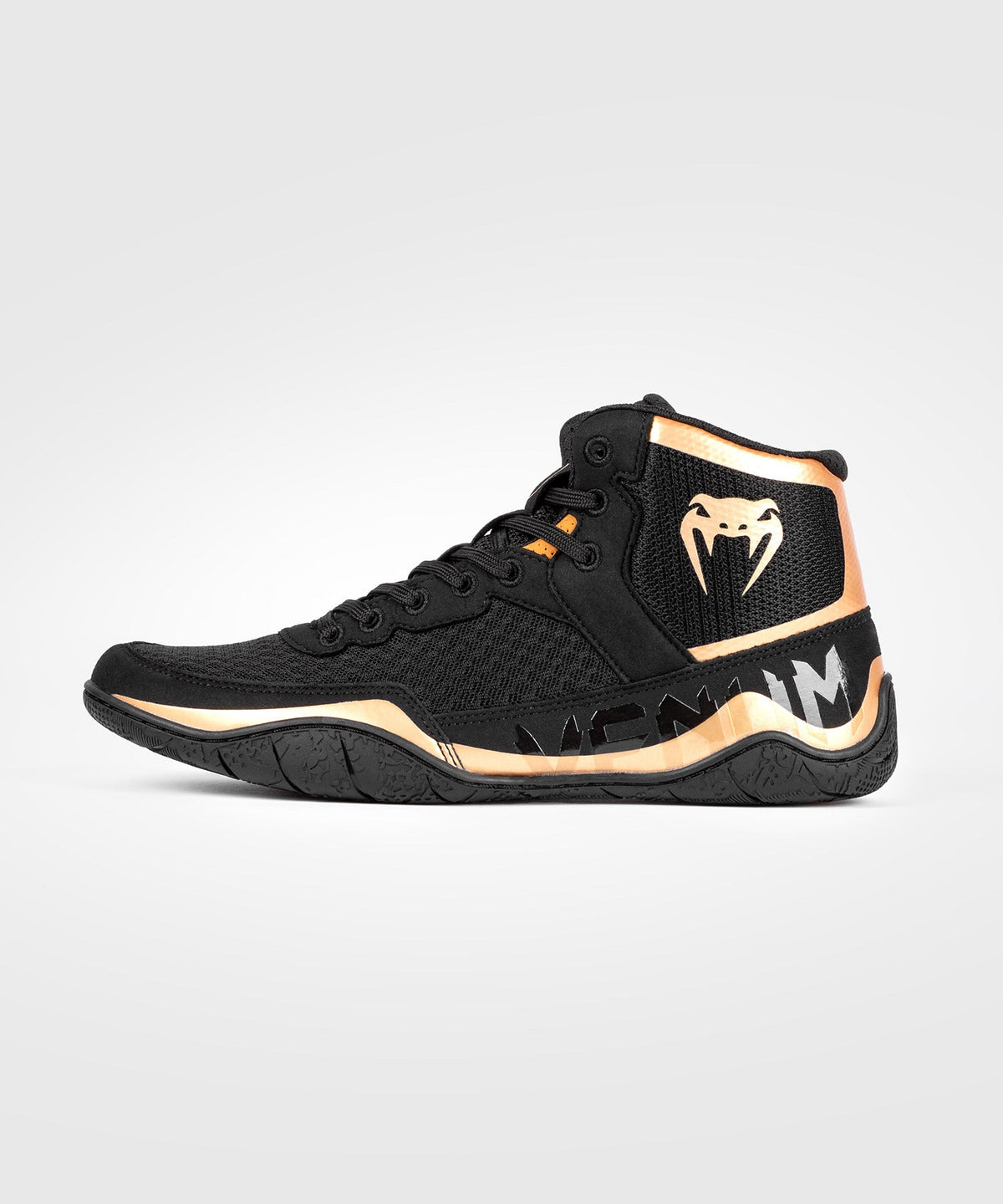 Venum Worstelschoenen Elite - Zwart/Brons