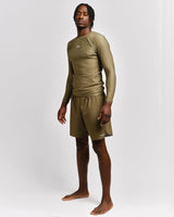 Caged Rashguard Tactical Lange Mouwen - Legergroen