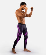Venum Compressiebroek No-Gi 6.0 - Zwart/Paars