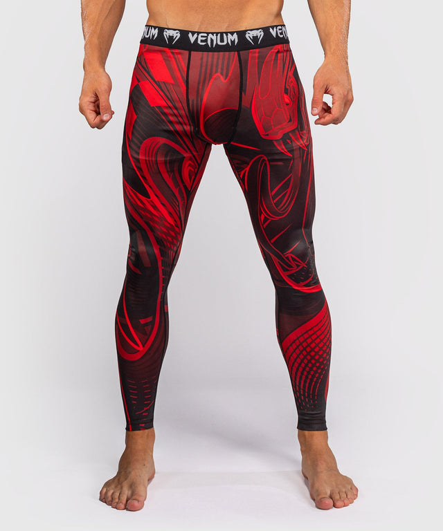 Mallas de compresión Venum Crimson Viper 2.0 – Negro/Rojo