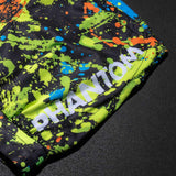 Phantom Athletics MMA-Shorts Fusion Splatter – Schwarz/Neon