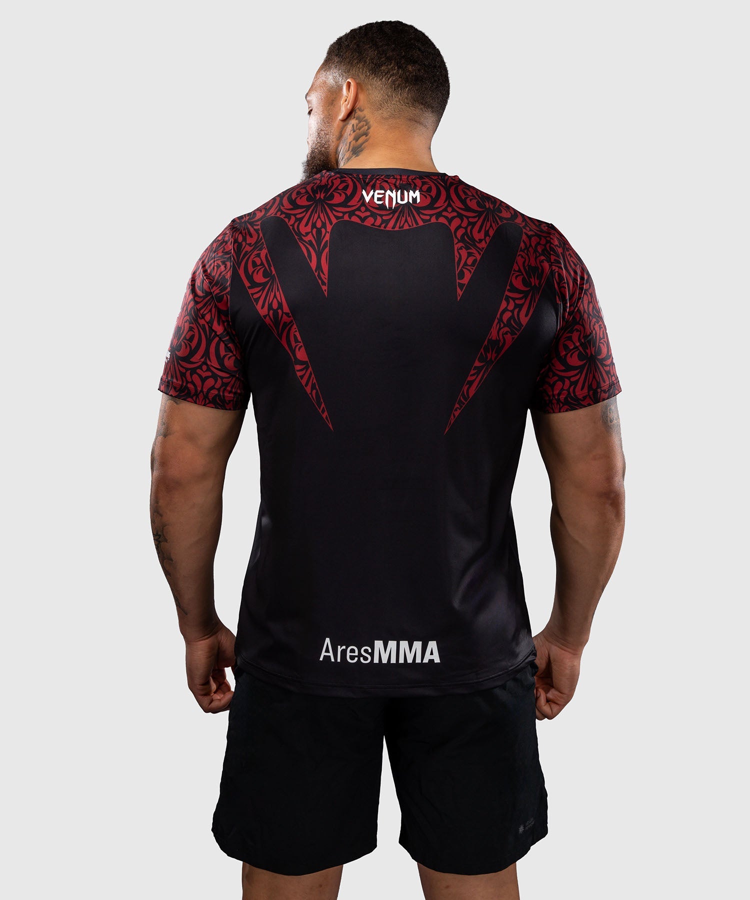 Venum T-Shirt Bulgarian Top Team - Zwart/Rood