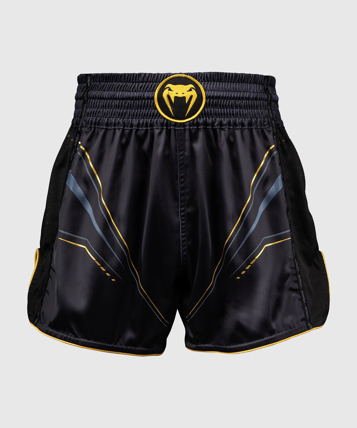 Venum Muay Thai Shorts Streamline - Zwart/Goud