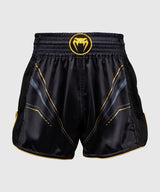 Venum Muay Thai Shorts Streamline - Zwart/Goud