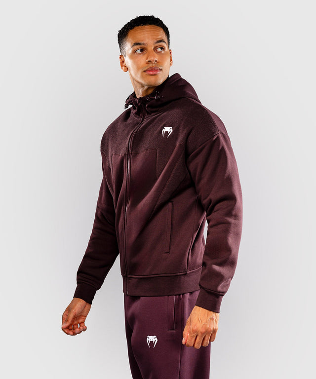 Chaqueta de entrenamiento Venum Attack Fleece & Weave – Burdeos