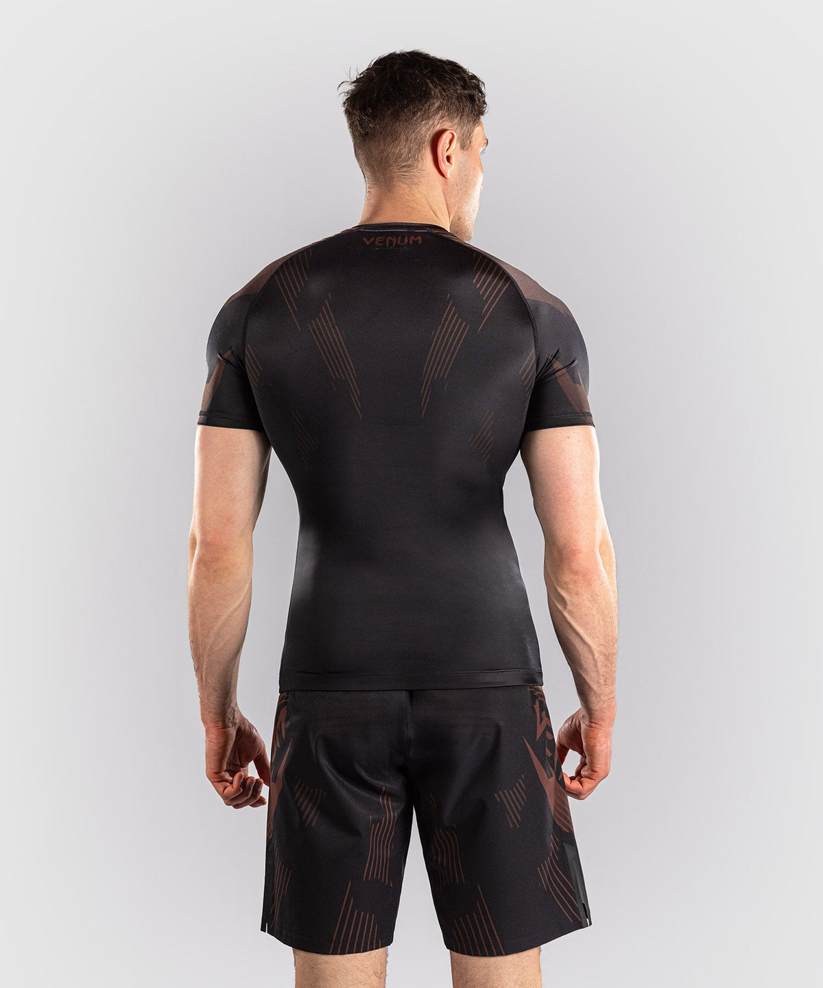 Venum Rashguard No-Gi 6.0 - Zwart/Bruin