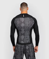Venum Rashguard Lange Mouwen G-Fit Scales - Zwart/Grijs