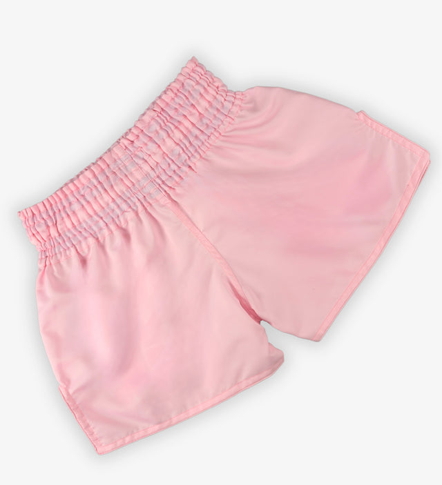 Shorts de Muay Thai Caged Classic – Rose bébé