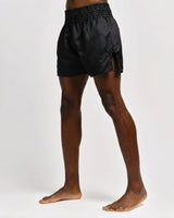 Caged Muay Thai Shorts Classic - Zwart/Zwart