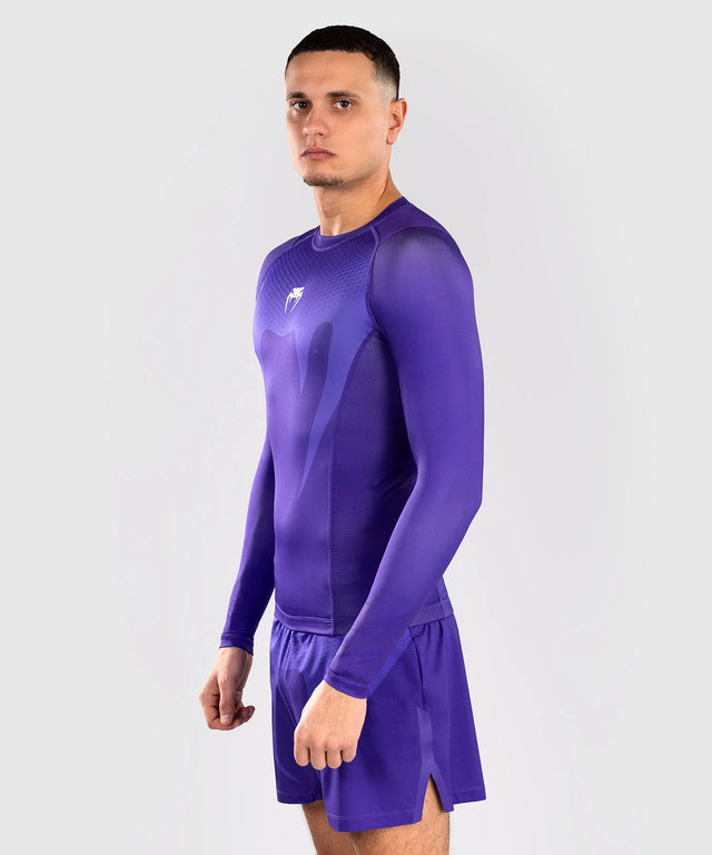 Rashguard Venum No Gi Maniche lunghe – Viola