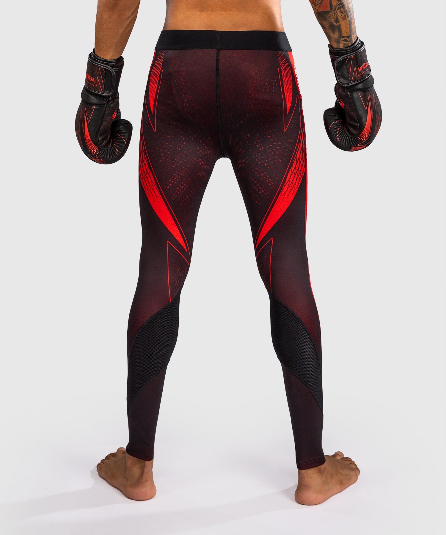 Venum Compressie Shorts Amazonia Reborn - Zwart/Rood (VENUM-06451-100)