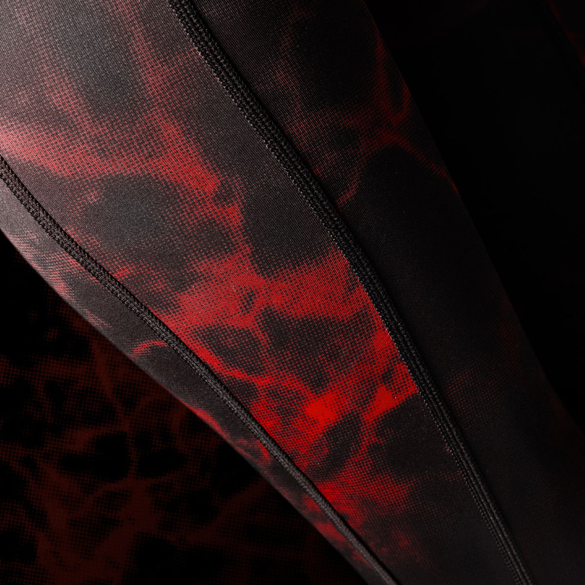 Hayabusa x UFC BJJ Leggings Dames - Zwart/Rood