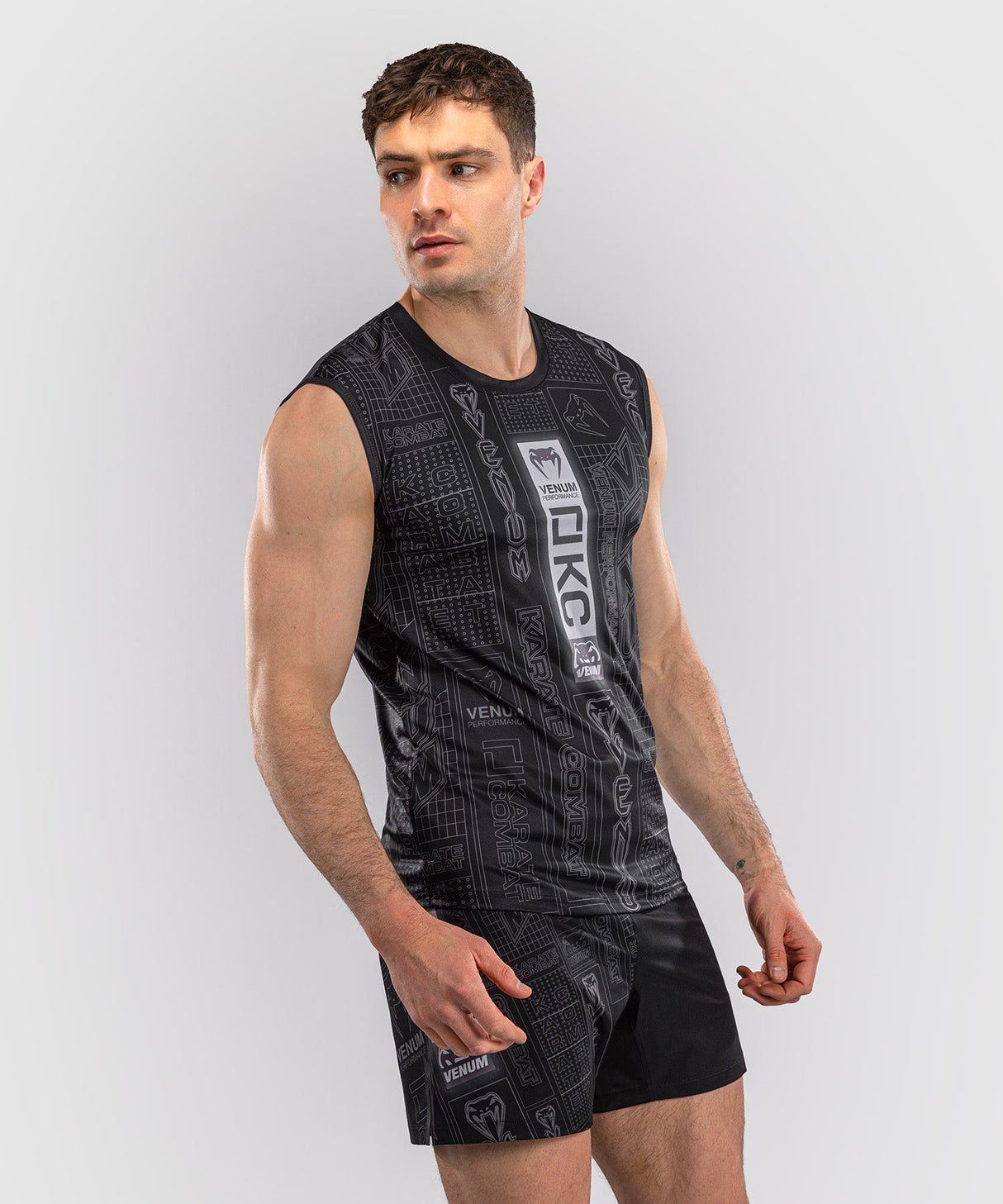 Venum Tank Top Karate Combat - Zwart/Grijs