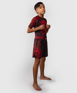 Venum MMA Shorts Wolf Atak Kids - Zwart/Rood
