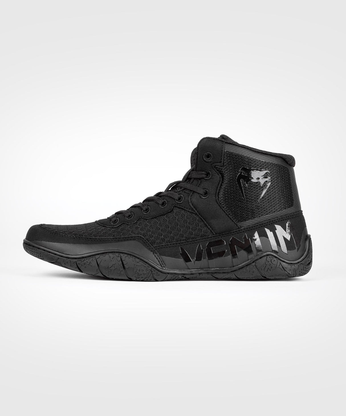 Venum Worstelschoenen Elite - Zwart