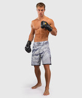 Venum MMA Shorts Camo Hero - Wit/Lichtgrijs