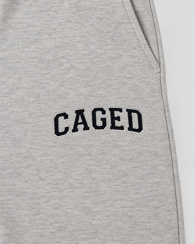 Caged Joggingsbroek Varsity - Grijs Melange