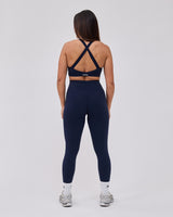 Caged Essential leggings - Navy Blauw