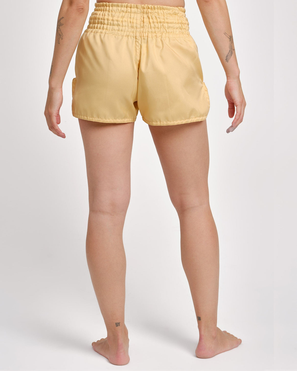 Caged Classic Muay Thai Shorts - Peach