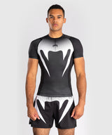 Venum No Gi Rashguard Korte Mouwen - Zwart/Wit
