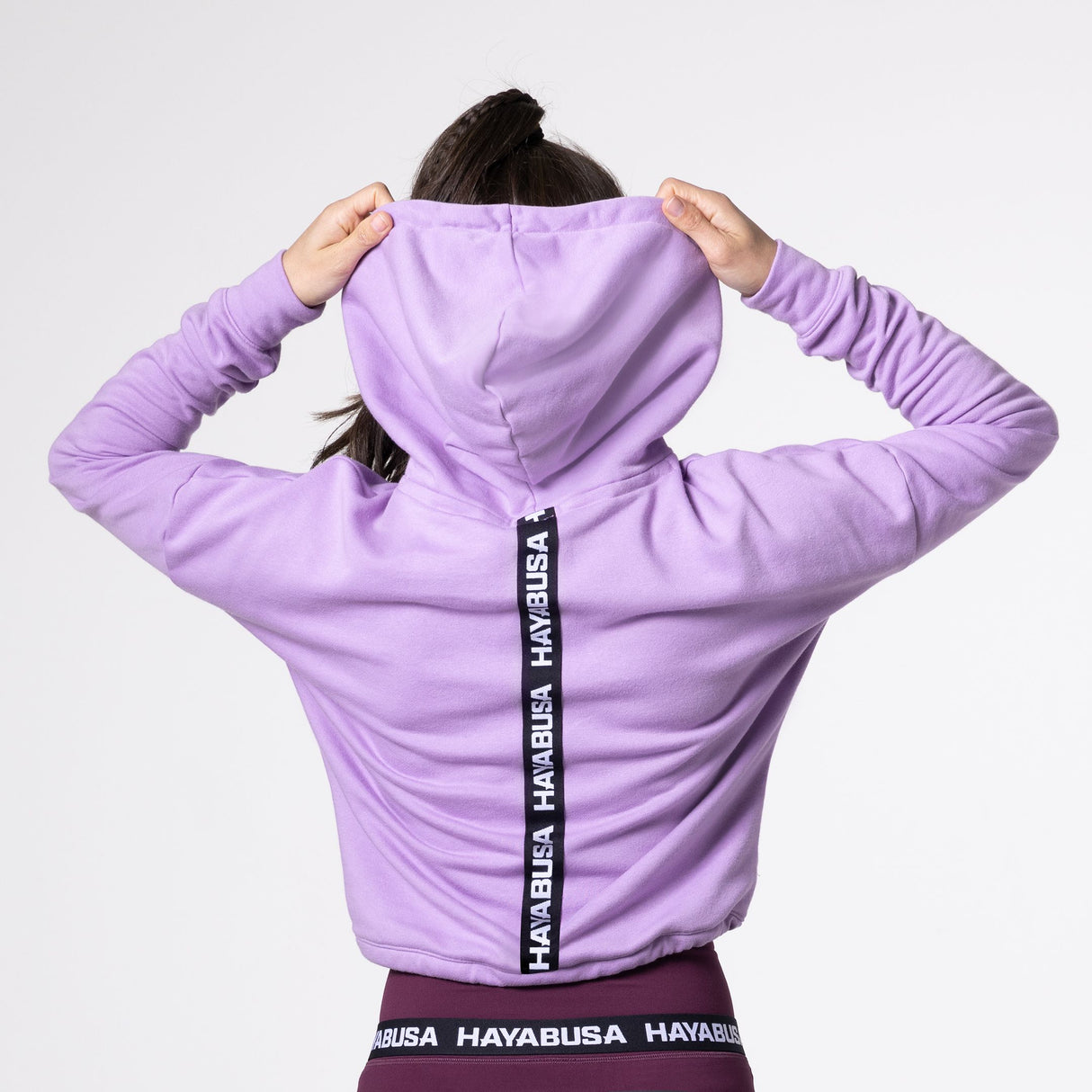 Hayabusa Hoodie Cozy Fleece Dames - Lavendel