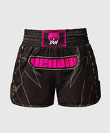 Venum Muay Thai Shorts x Dua - Zwart/Fuchsia Roze