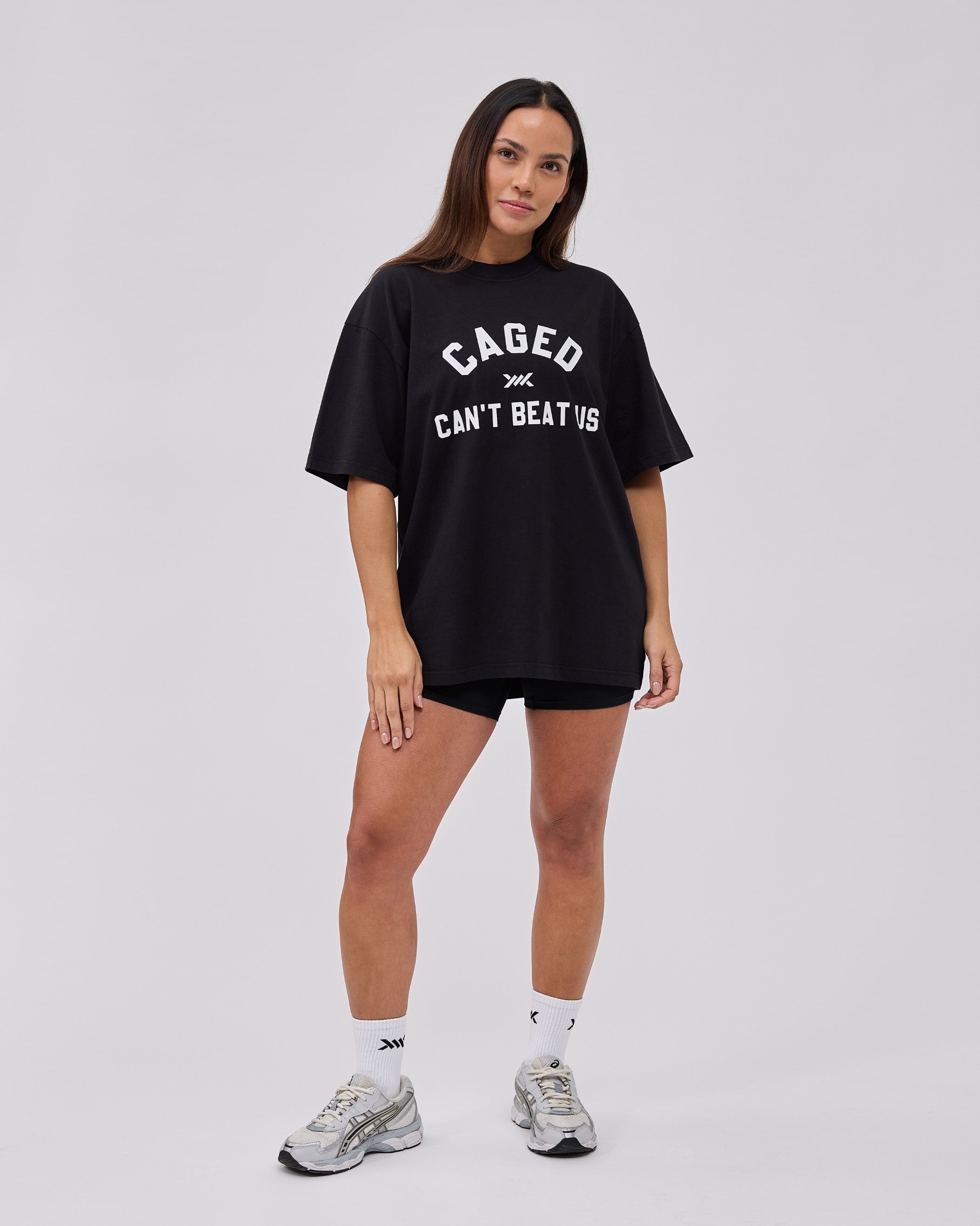 Caged Club T-shirt - Zwart