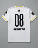 King Pro Boxing T-Shirt Dry-Fit '08' - Wit/Goud