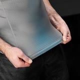 Hayabusa Rashguard Fusion Korte Mouwen - Grijs/Aqua