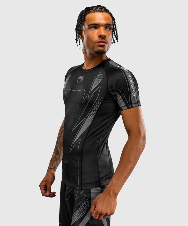 Venum Rashguard Amazonia Reborn Korte Mouwen – Sort/Grå