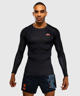 Venum Rashguard Thunder Dragon - Zwart/Grijs/Koper