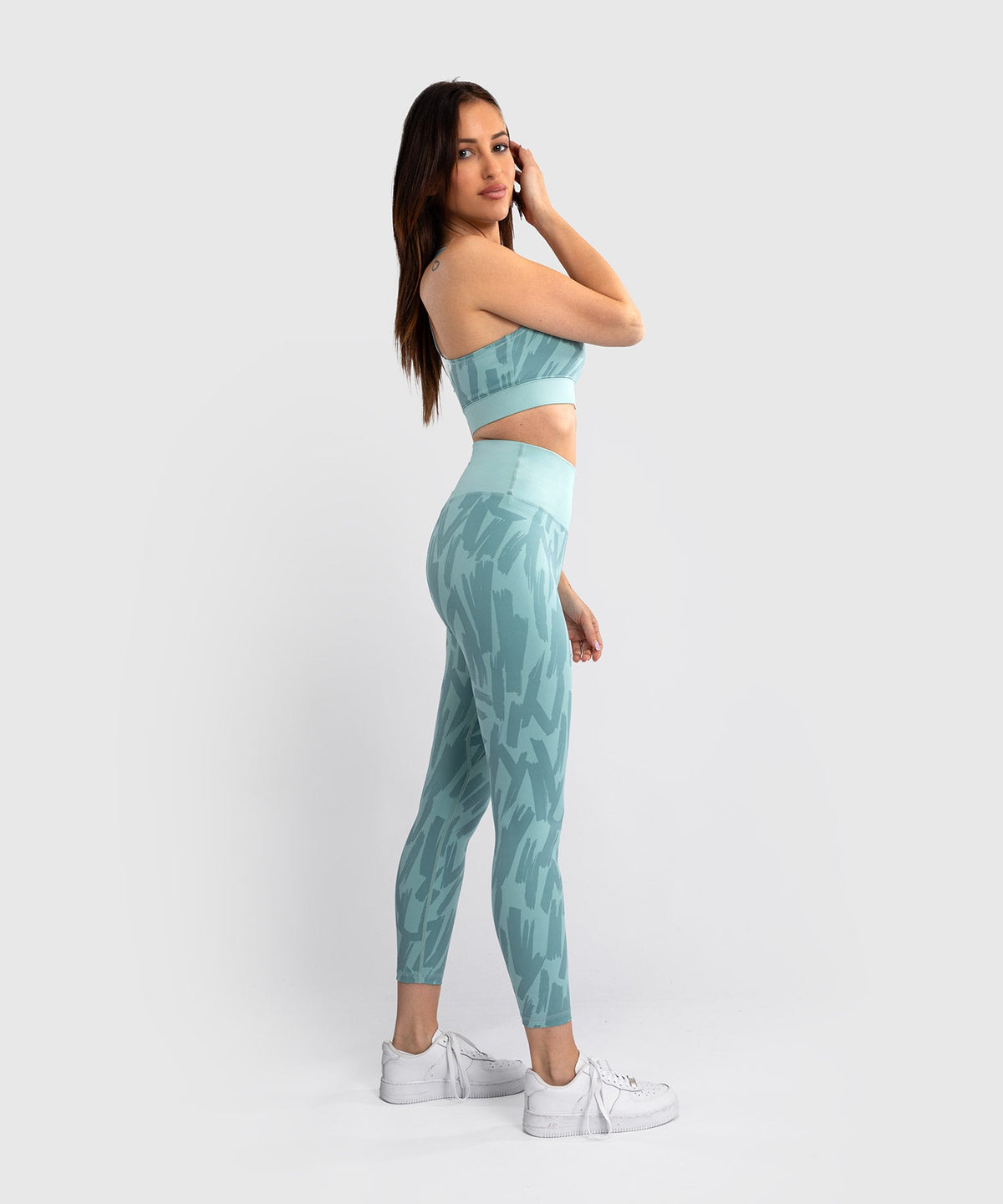 Venum Leggings Graffiti 7/8 - Aqua