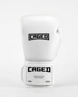 Caged Bokshandschoenen 'X' Series - Wit/Zwart