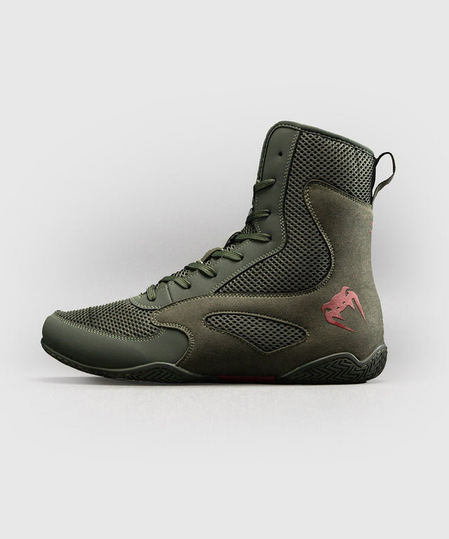 Venum Boksschoenen Contender - Kaki/Rood