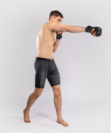 Venum Compressiebroek Midnight Fury - Zwart/Grijs/Zilver