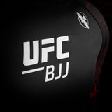 Hayabusa x UFC BJJ Rashguard Lange Mouwen Dames - Zwart/Rood