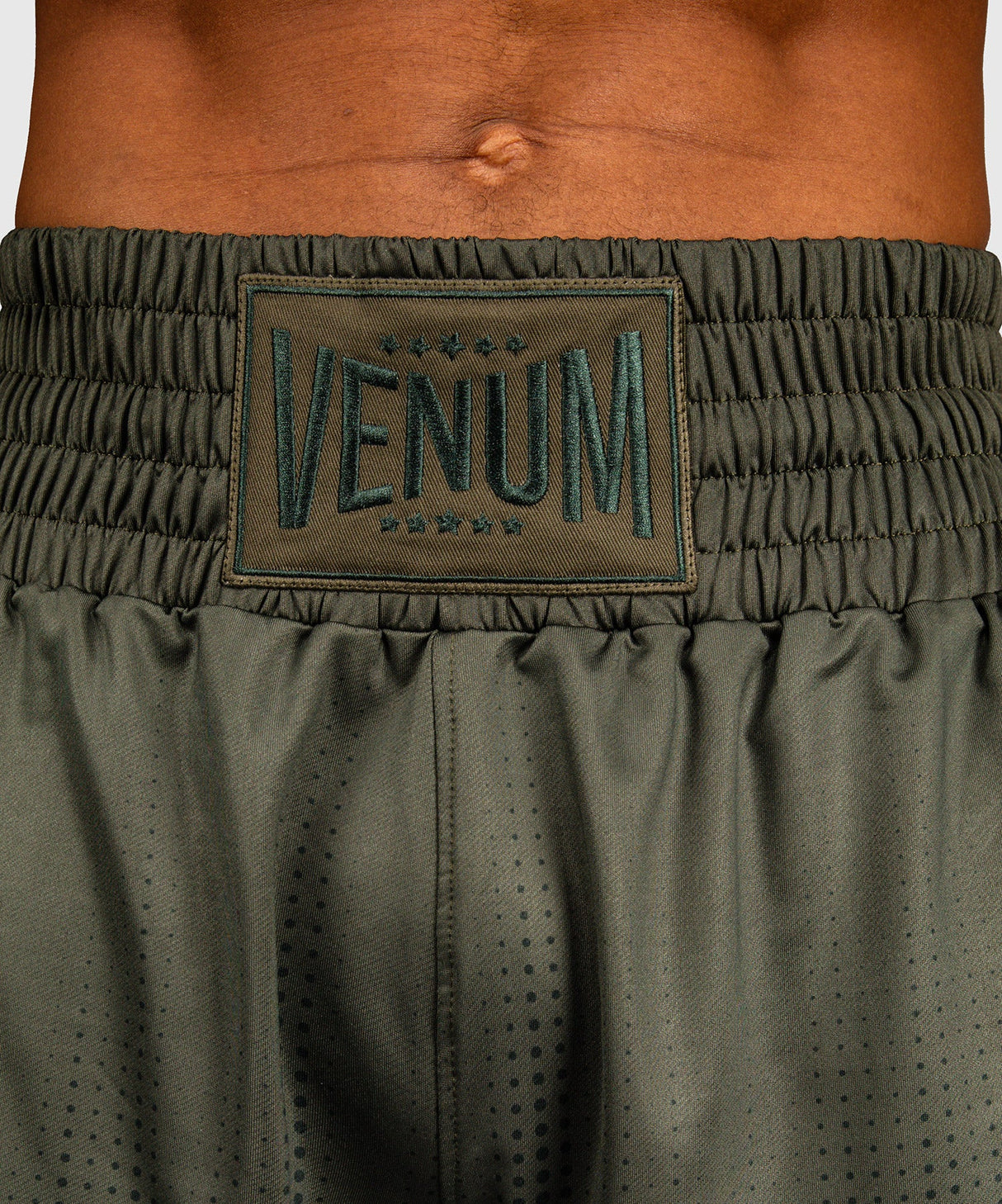 Venum Boksshorts Stealth - Kaki/Donkergroen