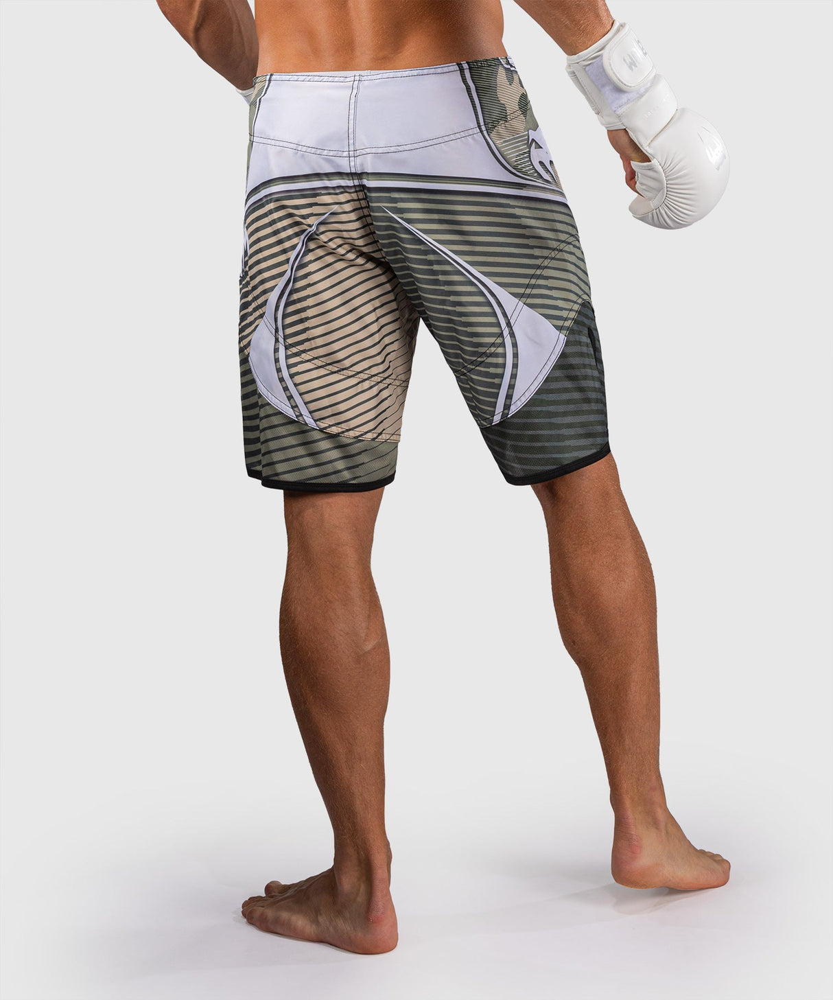 Venum MMA Shorts Camo Hero - Kaki/Offwhite