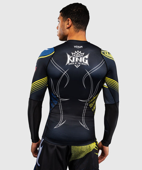 Venum Rashguard TEKKEN 8 King - Zwart/Geel - foto 3